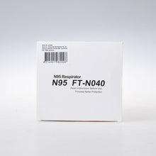 Load image into Gallery viewer, N95 FT-NO40 Disposable Face Mask Respirator Protective Masks 100pcs
