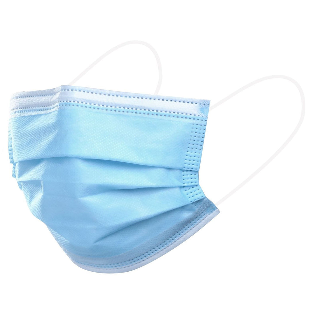 Kids 3Ply Surgical Face Mask Blue