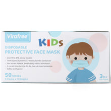 Load image into Gallery viewer, Kids 3Ply Surgical Face Mask Blue

