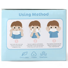 Load image into Gallery viewer, Kids 3Ply Surgical Face Mask White
