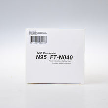 Load image into Gallery viewer, NIOSH FT-NO40 N95 Particulate Respirator Mask 20pcs
