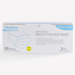 3Ply Surgical Face Mask White